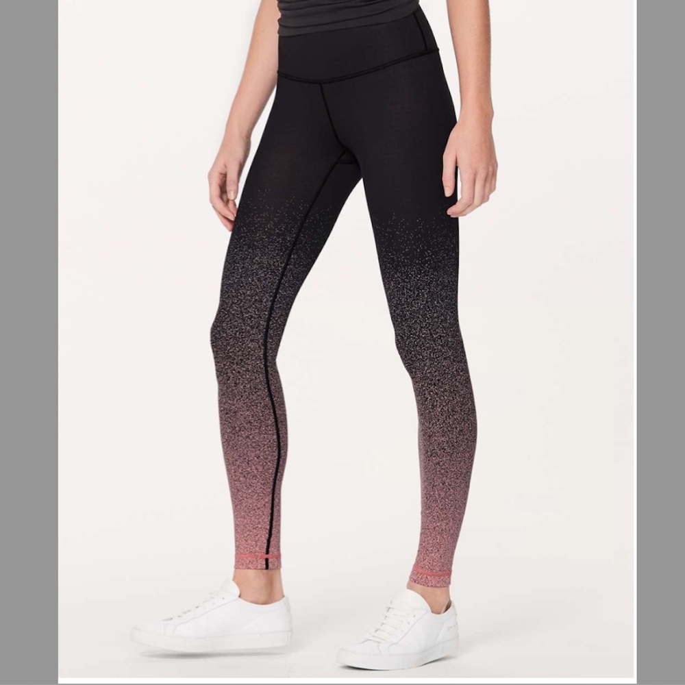 EUC Lululemon Wunder Under Hi-Rise Tight Ombre Speckle 28" - Picture 1 of 13